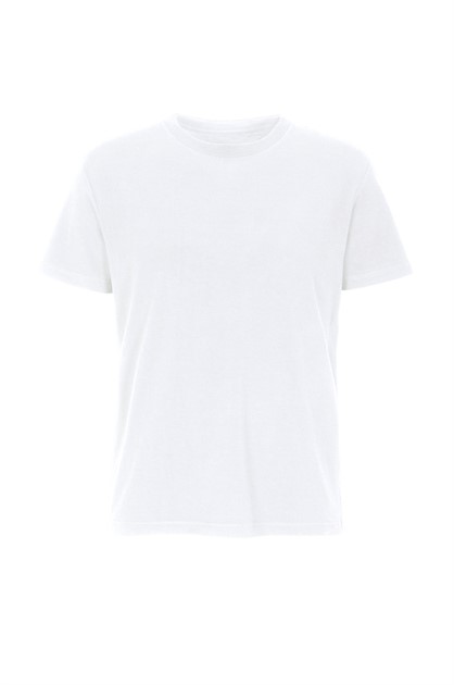T-shirt i bambu vit st XXL